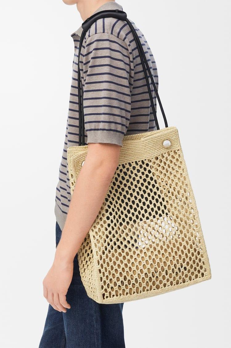 Handcrafted Raffia Pebble Hobo Bag – Natural Color - My Store